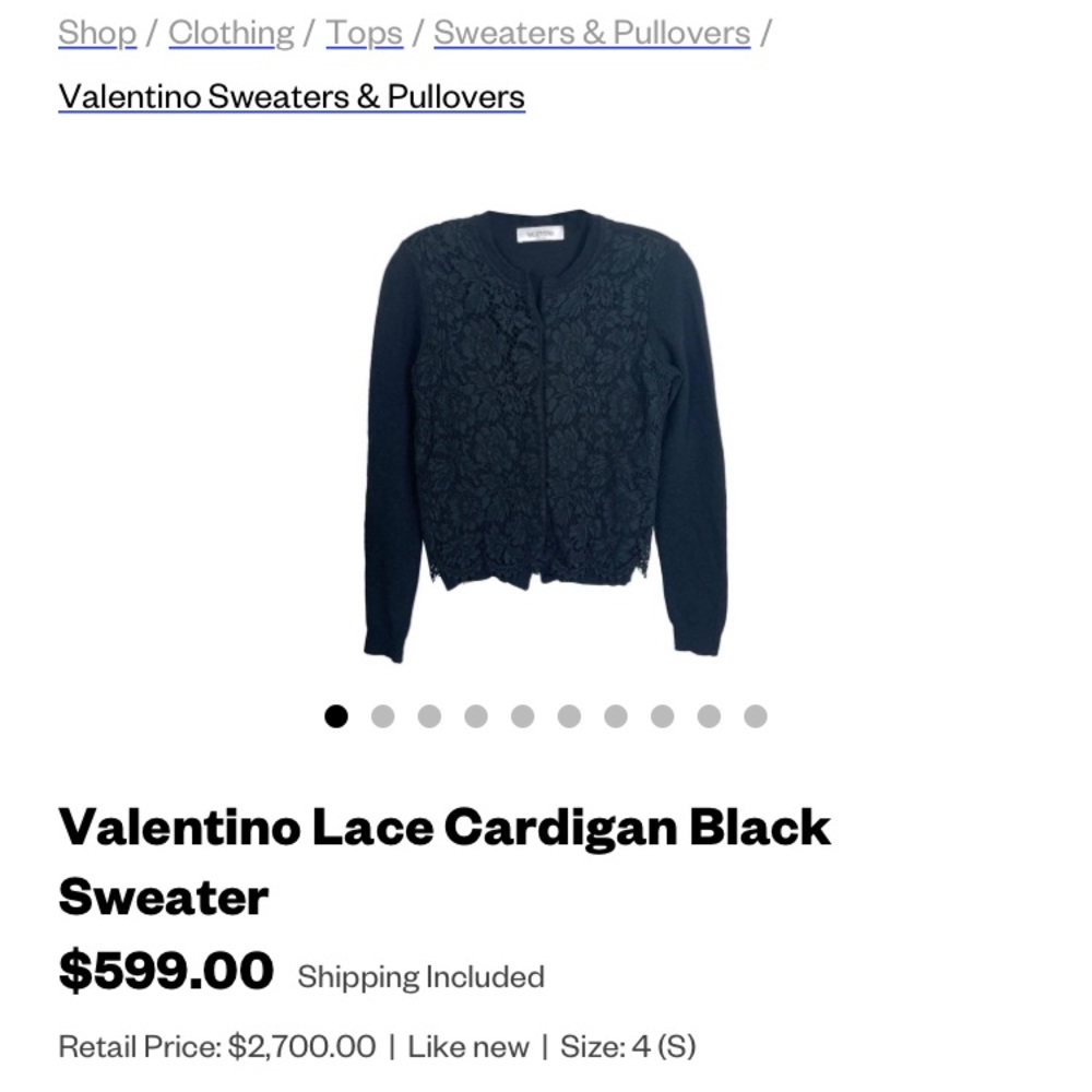 Valentino Cardigan